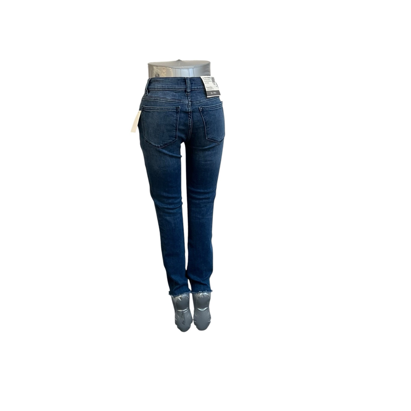 Dl1961 High Rise Skinny Ankle Jeans Dark Wash Women’s Size 25/0 — image 2 of 6